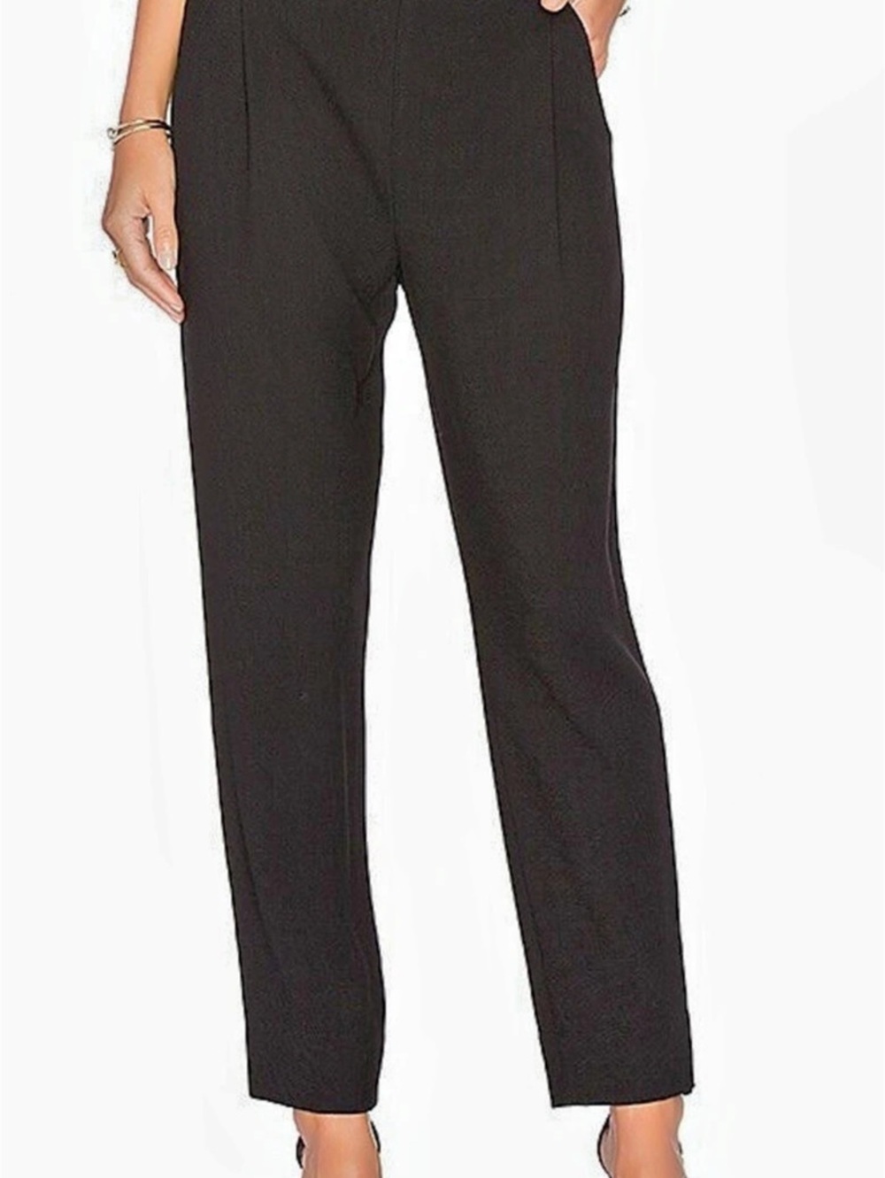 Vince Waffle Knit Pleat Pant